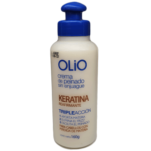 Olio Baño De Crema Keratina x160g