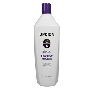 Shampoo Matizador Violeta Opción x900ml