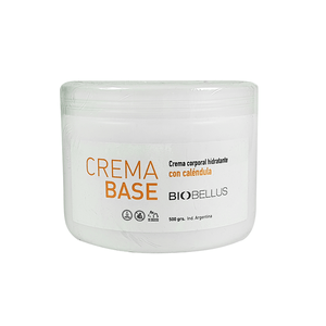 Crema Base Sin Fragancia Biobellus x500g