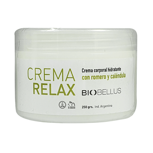 Crema Relax Masajes Descontracturantes Biobellus x250g