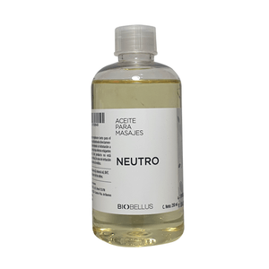 Aceite Base para Masajes Neutro Biobellus x250ml