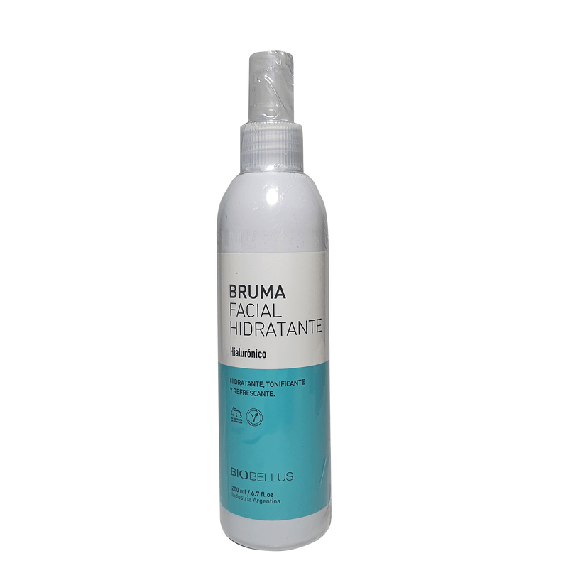 Bruma Facial Hidratante Acido Hialurónico Biobellus x200ml - Salón del  Peinador