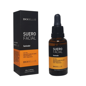 Suero Facial Iluminador Niacinamida Vitamina C Biobellus x30ml