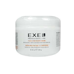 Máscara Facial Con Aloe Vera Exel x250ml