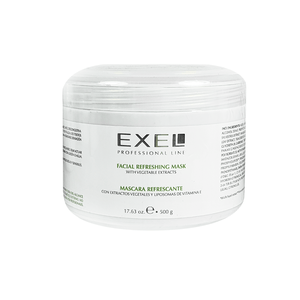 Máscara Refrescante Extractos Vegetales Exel x500ml