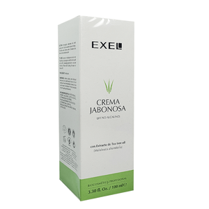 Crema Jabonosa Para Piel Acnéica Con Tea Tree Oil Exel x100ml