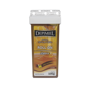 Cera Depilatoria Roll-On Miel Depimiel x100g