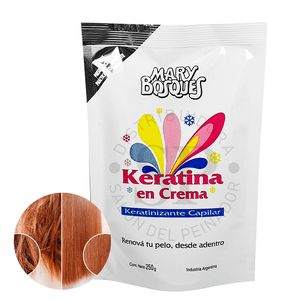 Doypack Keratina En Crema Mary Bosques x250g