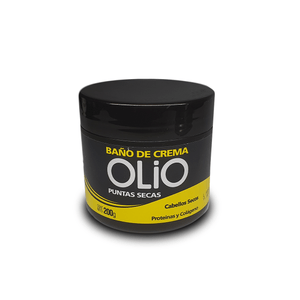 Baño De Crema Olio Puntas Secas P/ Cabello Seco 200g