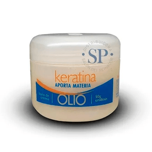 Baño De Crema Keratina Reparador Antifrizz Olio X 50gr