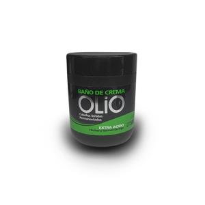 Baño De Crema Olio Extra Ácido Cabellos Teñidos Ads 500gr
