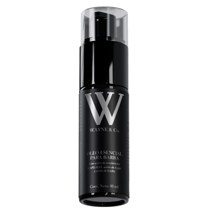 Óleo Esencial Para Barba Con Activo De Crecimiento Wayne & Co. x30ml