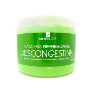 Máscara Refrescante Descongestiva Con Aloe Vera Biobellus x500g