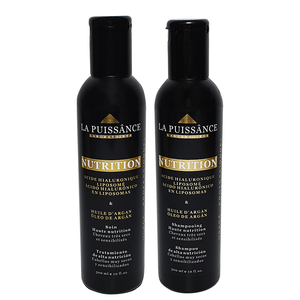 Kit Nutrition Con Argan Shampoo + Acondicionador 300ml La Puissance