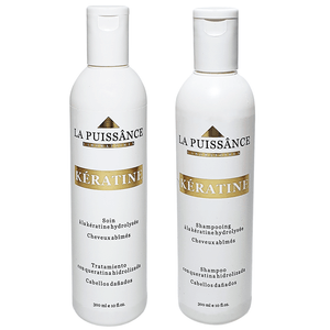 Kit Keratina Shampoo + Acondicionador 300ml La Puissance