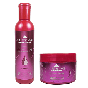 Kit Color Fixing Shampoo x300ml + Máscara x250ml La Puissance