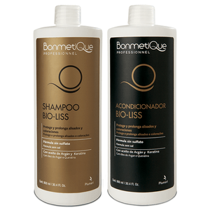 Kit Bio-Liss Shampoo + Acondicionador x900ml Bonmetique