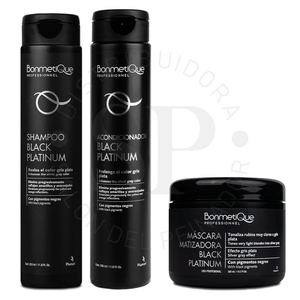 Kit Completo Matizador Black Platinum Bonmetique