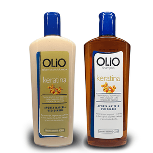 Kit Keratina Shampoo + Balsam 420ml Olio