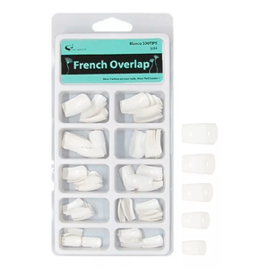 Tips Para Uñas French Overlap Normal X100 Blanco U34