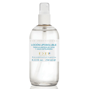 Locion Liposoluble Limpieza De Cera Corporal Facial 250 Ml Exel