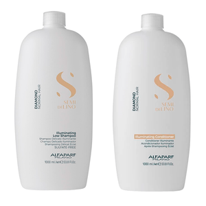 Kit SDL Diamond Shampoo + Acond. x1000ml Alfaparf