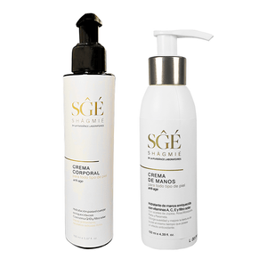 Kit Crema De Manos + Emulsión Corporal Anti Age Shagmie