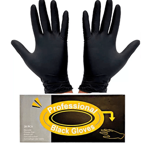 Guantes Negros De Látex Chico Jessamy