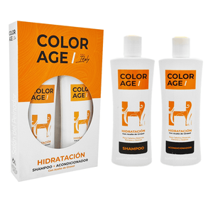 Kit Hidratante Con Aceite de Girasol Shampoo + Acondicionador Color Age 250ml