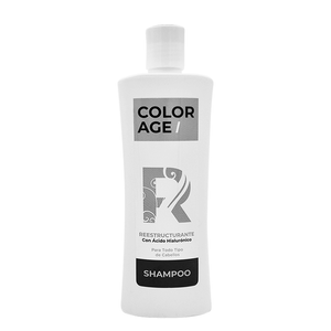 Shampoo Reestructurante Con  Acido Hialuronico Color Age 250ml