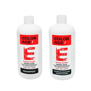 Kit Extra Acido Shampoo + Acondicionador Color Age 500ml