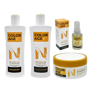 Kit Natural Oil Argan Completo Color Age