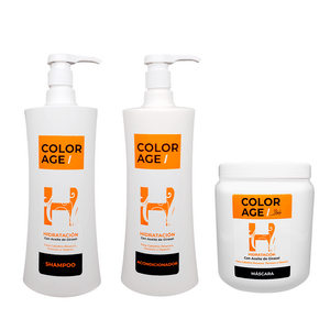 Kit Hidratante Shampoo + Acondicionador + Mascara Color Age Grande