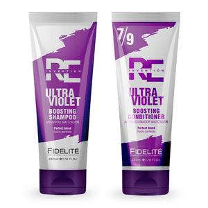 Kit Ultra Violet Marizador de Rubios Shampoo + Acondicioandor Fidelite Chico