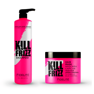 Kit Kill Frizz Shampoo + Mascara Fidelite