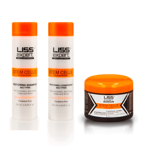 Kit Completo Alisado Stem Cells Liss Expert x250ml