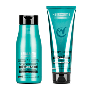 Kit Curly Motion Shampoo + Acond. Co - Wash Rulos Hairssime