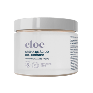 Crema Hidratante Acido Hialuronico 60cc Cloe