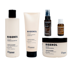 Kit Completo Rigenol Nutritivo Argán Framesi